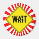 Search for warning sign magnets Humour