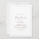 Recherche de rose gold baby girl shower invitations Pour elle