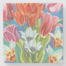 Recherche de tulipe dessous de verres Bouquets