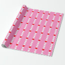 Search for pink red hearts wrapping paper Minimalist