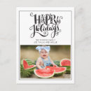 Search for happy holidays postcards Modern