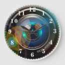 Recherche de caméra horloges Objectif de caméra