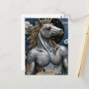 Recherche de muscle cartes postales Bleu
