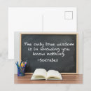 Recherche de citation de sagesse cartes postales Connaissance
