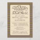 Search for cocktail bridal shower invitations Modern