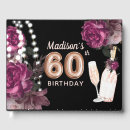 Search for 60th birthday guest books Luxury