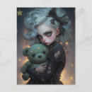 Recherche de sorcière kawaii cartes postales Éffrayant
