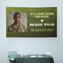 Search for welcome home banners Army
