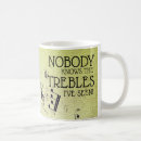 Search for funny music teacher mugs Treble clef