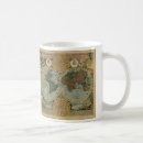 Search for old world maps mugs Antique