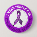 Search for fibromyalgia aware buttons Purple