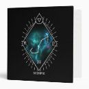 Search for scorpio binders Zodiac