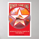 Search for white star line posters Retro