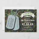 Search for dog tags invitations Army