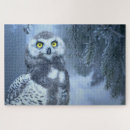Recherche de oiseau de neige puzzles Forêt