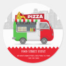 Search for food truck stickers Pizza