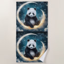 Search for panda beach towels Whimsical