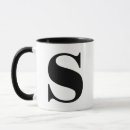Search for s monogram mugs Modern