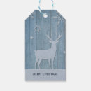 Search for blue christmas gift tags Reindeer