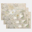 Search for magnolia wrapping paper White