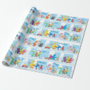 Search for sesame street wrapping paper Children