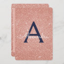 Search for navy blue sweet 16 invitations Glitter