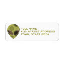 Search for alien return address labels Martian