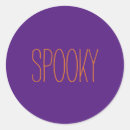 Search for purple and orange stickers Halloween