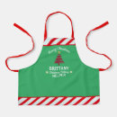 Search for red white and green aprons For kids