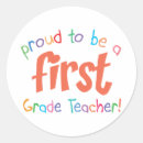 Search for first grade teacher stickers School