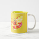 Recherche de papillon orange tasses Jardin