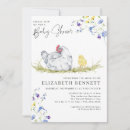 Recherche de poussin invitations Aquarelle