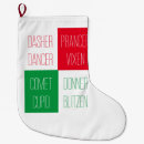 Search for dancer christmas stockings Reindeer