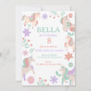 Recherche de licorne anniversaire invitations Fête magique