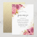 Recherche de blush pink quinceanera invitations Rose