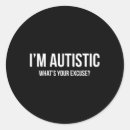 Search for chronic disorder stickers Autism spectrum disorder