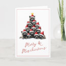 Search for raccoon christmas cards Cute