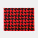Search for houndstooth doormats Plaid