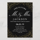 Search for confetti engagement party invitations Simple