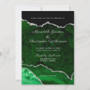 Search for green and silver wedding invitations Agate