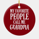 Search for the called ornaments Grandmother