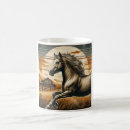 Search for western horse mugs Rustic