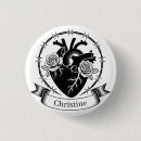 Search for heart dark buttons Gothic
