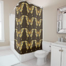Search for gold butterfly shower curtains Insect