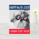 Search for patriotic dog cards America