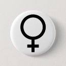 Recherche de symbole feministe badges Venus