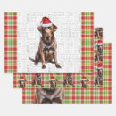 Search for lab wrapping paper Christmas dogs