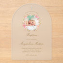 Search for photo christening invitations Girl