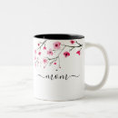 Recherche de tasse rose de fleur tasses Bridesmaid