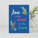 Search for jesus is the reason christmas cards Modern